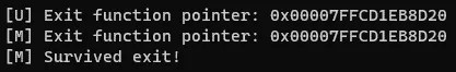 Output from the proof-of-concept